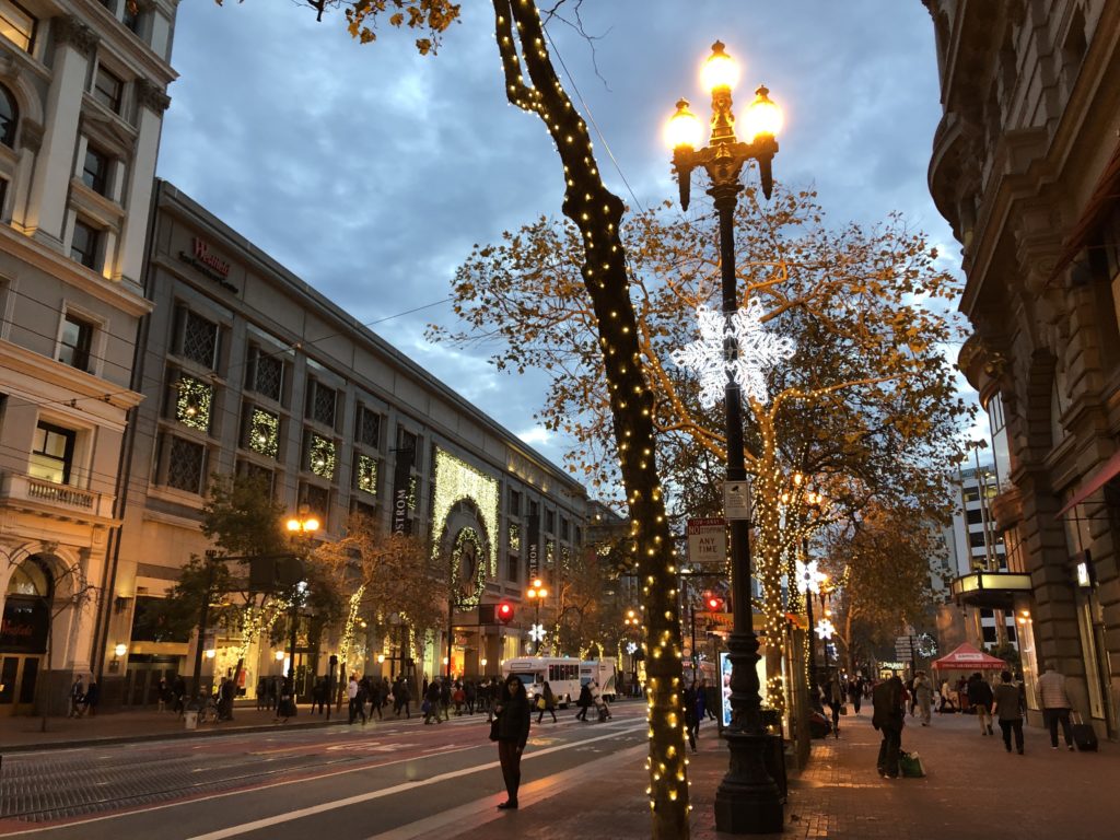 サンフランシスコ市内_Market St.