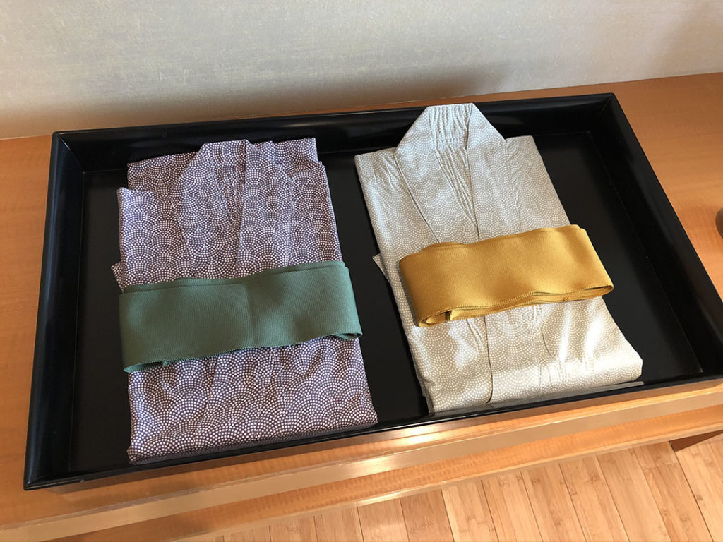 マンダリンオリエンタル東京|マンダリングランドルーム(浴衣)