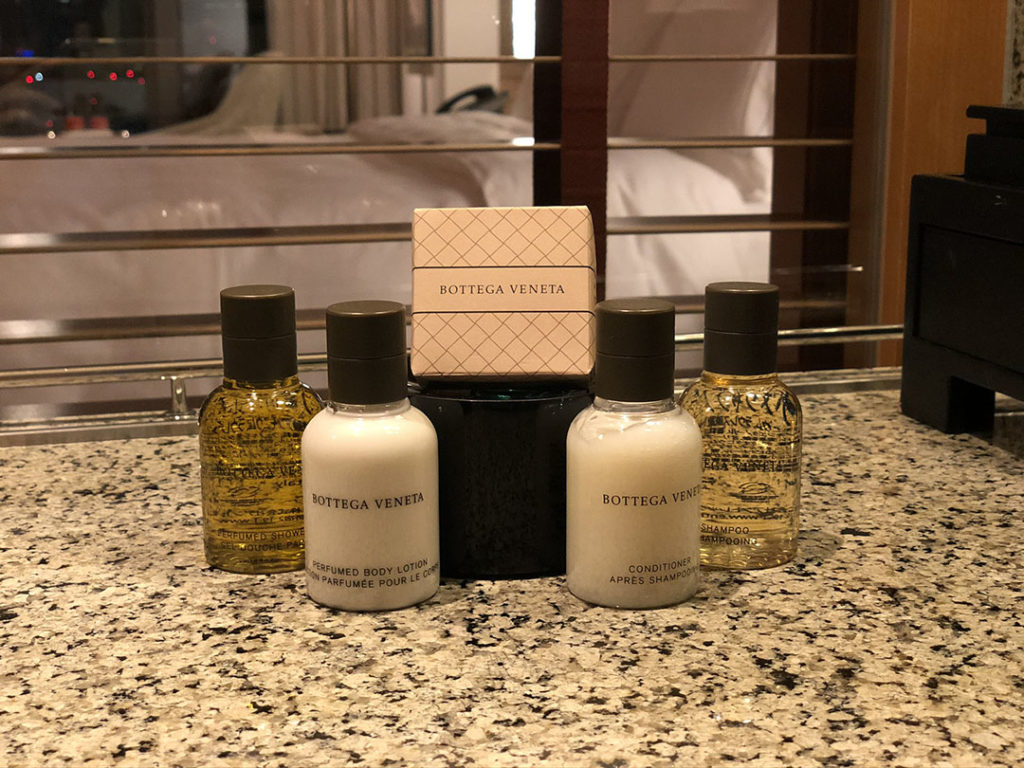 マンダリンオリエンタル東京|アメニティはボッテガヴェネタ