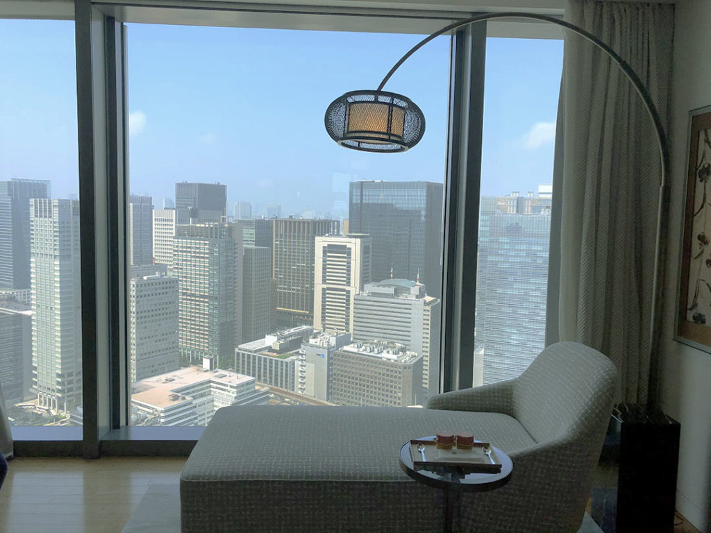 マンダリンオリエンタル東京からの眺望