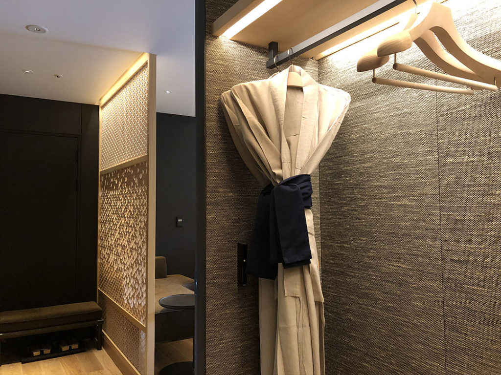 リッツカールトン日光の客室|ウォークインクローゼット