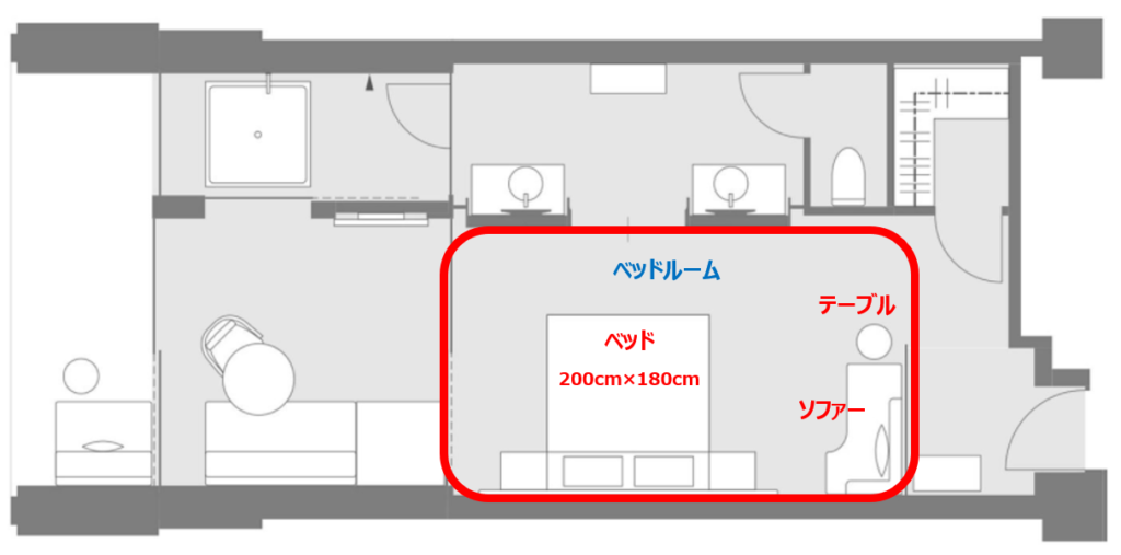 リッツカールトン日光の客室|ベッドルーム