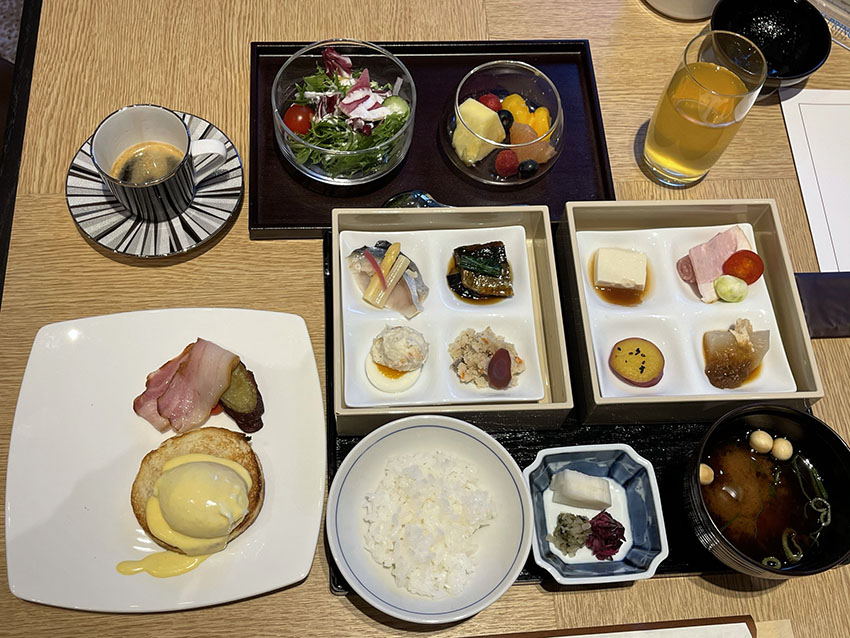 ザ・プリンス京都宝ヶ池、オートグラフコレクション|クラブラウンジの朝食