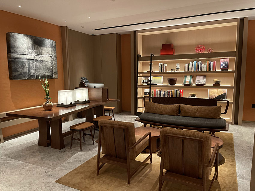 HOTEL THE MITSUI KYOTO(ホテルザ三井京都)|ライブラリースペース