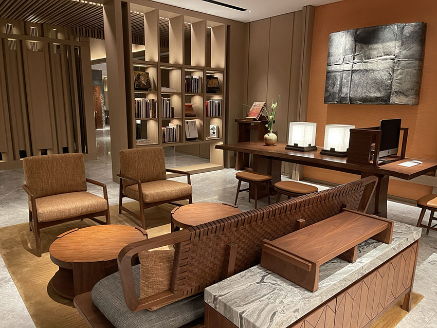 HOTEL THE MITSUI KYOTO(ホテルザ三井京都)|ライブラリースペース