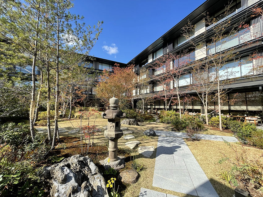 HOTEL THE MITSUI KYOTO(ホテルザ三井京都)|庭園
