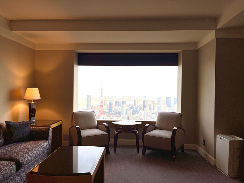 リッツ・カールトン東京｜タワースイート｜リビングルーム