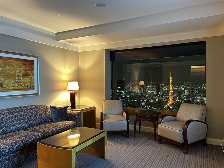リッツ・カールトン東京｜タワースイート｜東京タワービュー