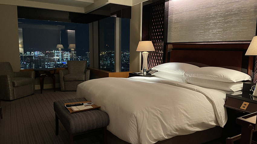 リッツ・カールトン東京｜タワースイート｜ベッドルーム