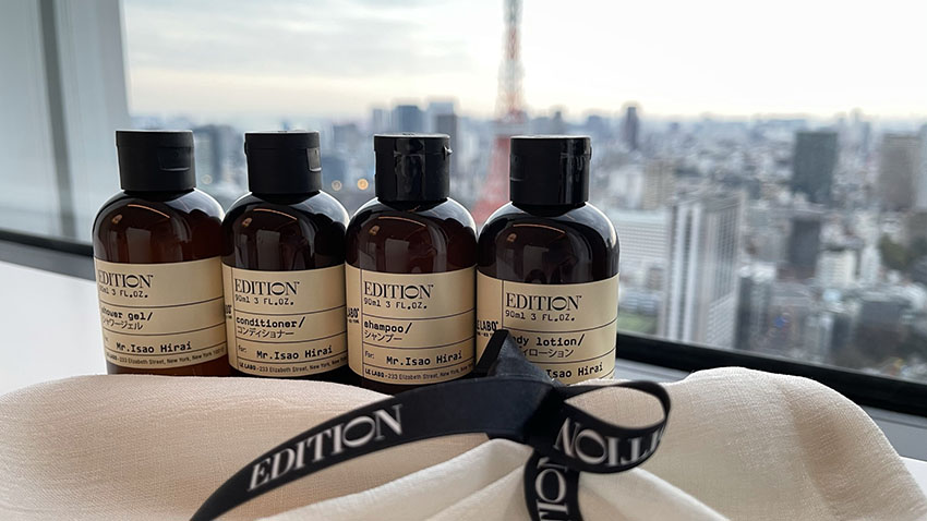 東京エディション虎ノ門｜アメニティ