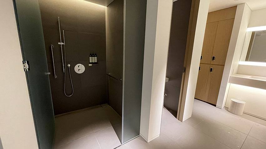 東京エディション虎ノ門｜フィットネスのロッカー