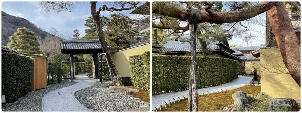 翠嵐ラグジュアリーコレクションホテル京都|中庭