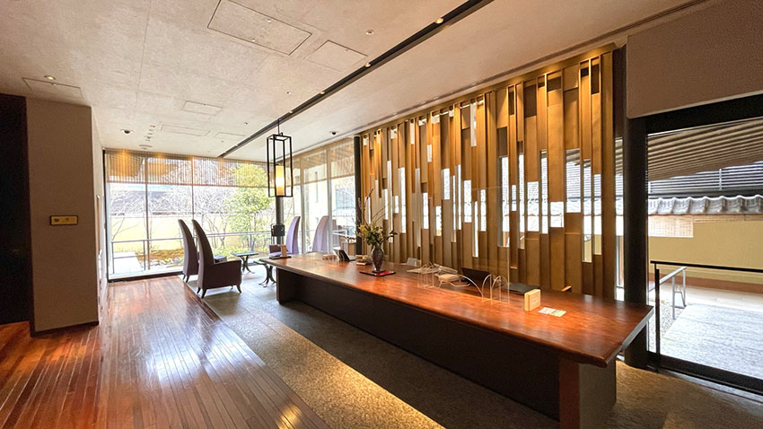 翠嵐ラグジュアリーコレクションホテル京都|ロビー&レセプション