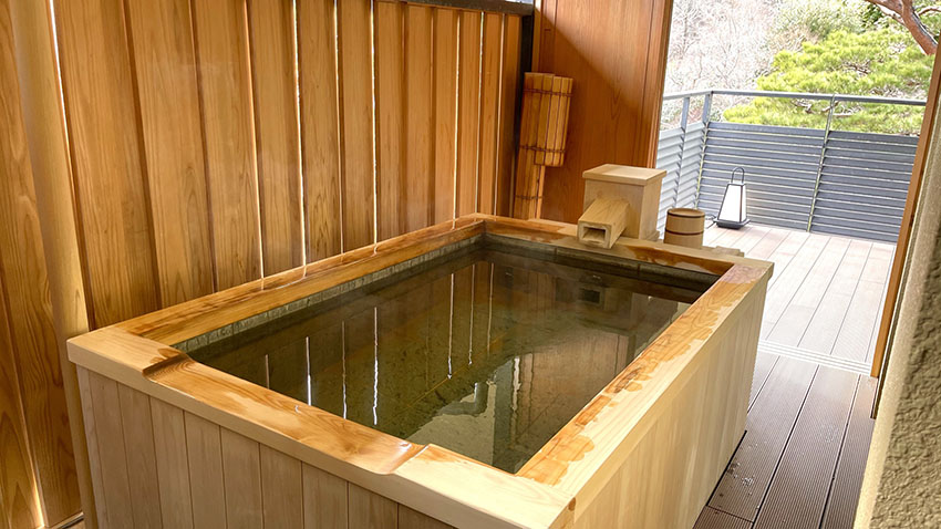 翠嵐ラグジュアリーコレクションホテル京都|翠嵐プレジデンシャルスイート温泉露天風呂付