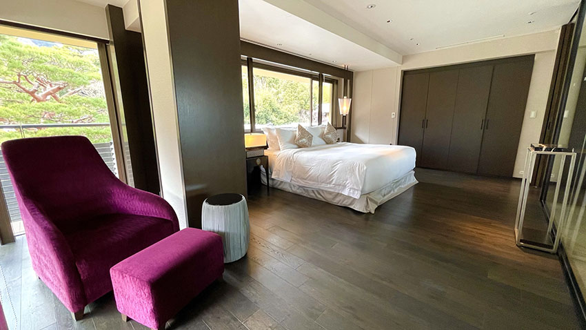 翠嵐ラグジュアリーコレクションホテル京都|翠嵐プレジデンシャルスイート温泉露天風呂付