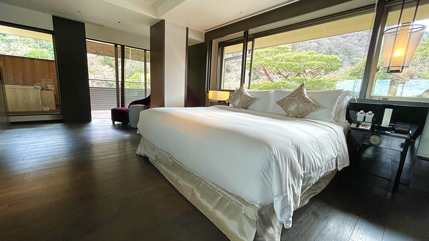 翠嵐ラグジュアリーコレクションホテル京都|翠嵐プレジデンシャルスイート温泉露天風呂付