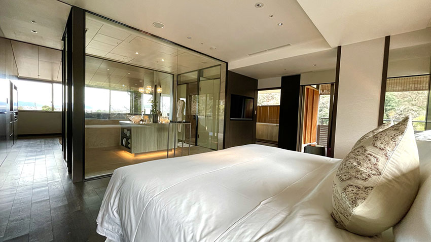 翠嵐ラグジュアリーコレクションホテル京都|翠嵐プレジデンシャルスイート温泉露天風呂付