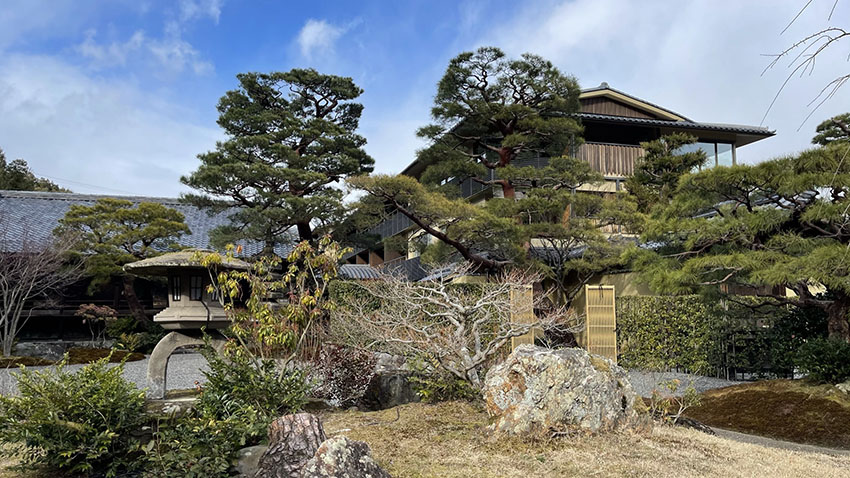 翠嵐ラグジュアリーコレクションホテル京都|中庭