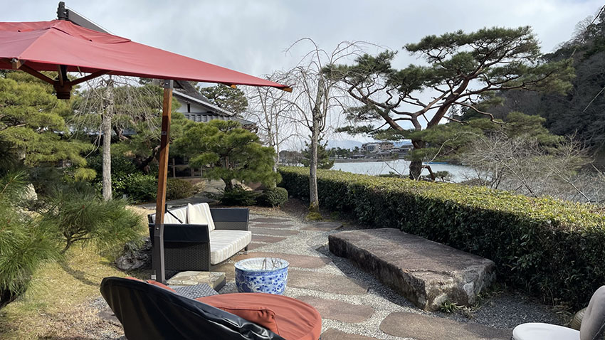 翠嵐ラグジュアリーコレクションホテル京都|中庭