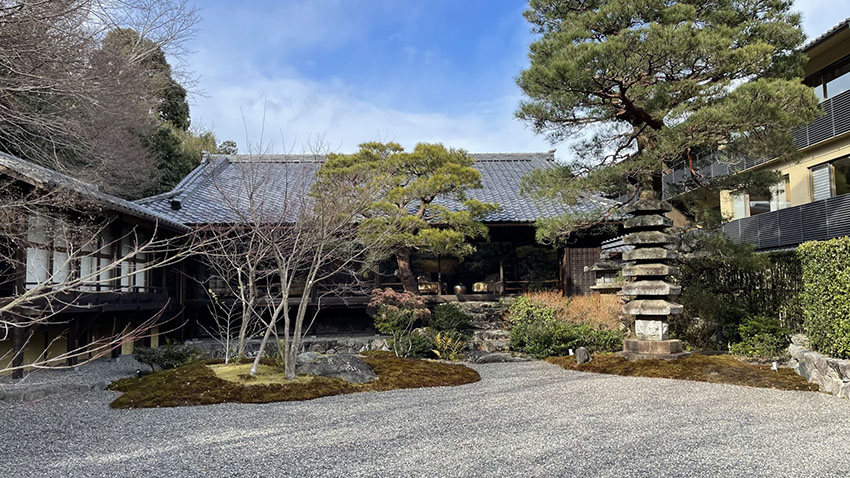 翠嵐ラグジュアリーコレクションホテル京都|中庭