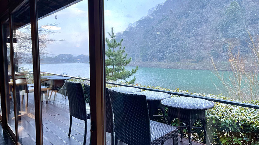 翠嵐ラグジュアリーコレクションホテル京都|シャンパンディライト(茶房 八翠)