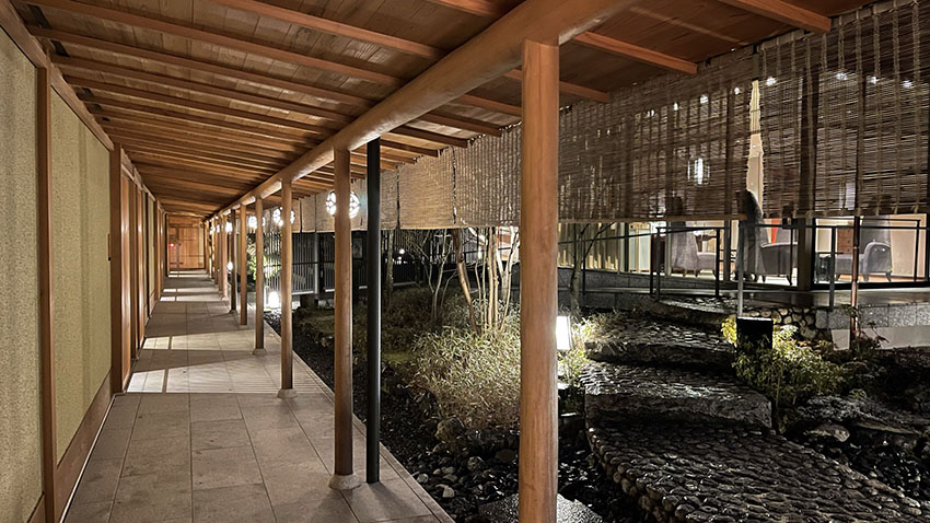 翠嵐ラグジュアリーコレクションホテル京都|中庭