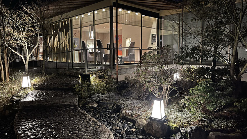翠嵐ラグジュアリーコレクションホテル京都|中庭