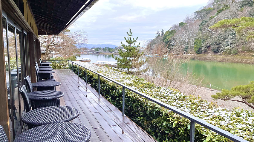 翠嵐ラグジュアリーコレクションホテル京都|シャンパンディライト(茶房 八翠)