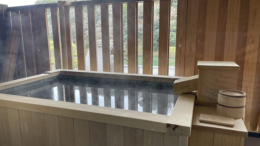 翠嵐ラグジュアリーコレクションホテル京都|翠嵐プレジデンシャルスイート温泉露天風呂付