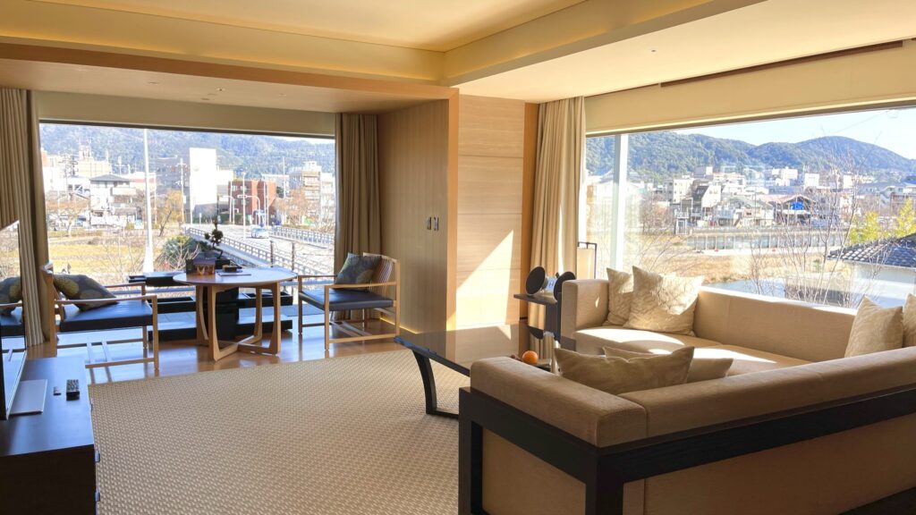 リッツカールトン京都｜コーナースイートMINAMI