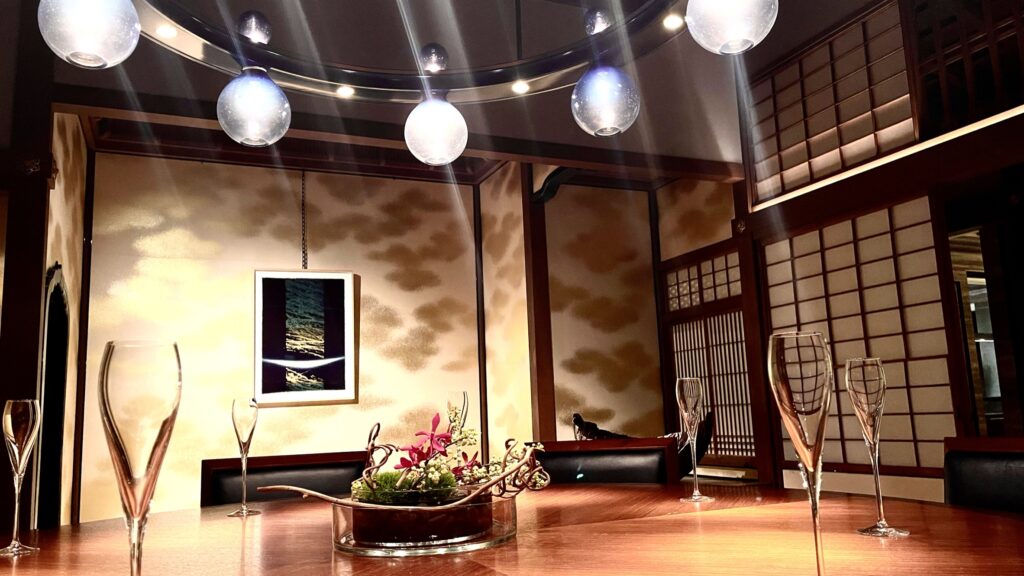 リッツカールトン京都｜レストラン「ル・ロカンダ」のプライベートダイニングスペース