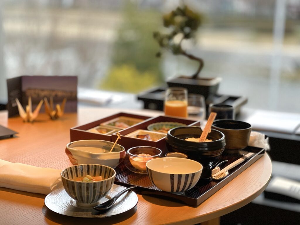 リッツカールトン京都｜コーナースイートMINAMI｜朝食