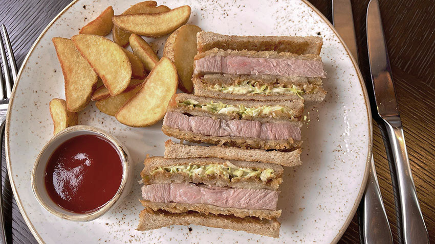 リッツカールトン日光|レークハウス|日光HIMISTU豚のカツサンド