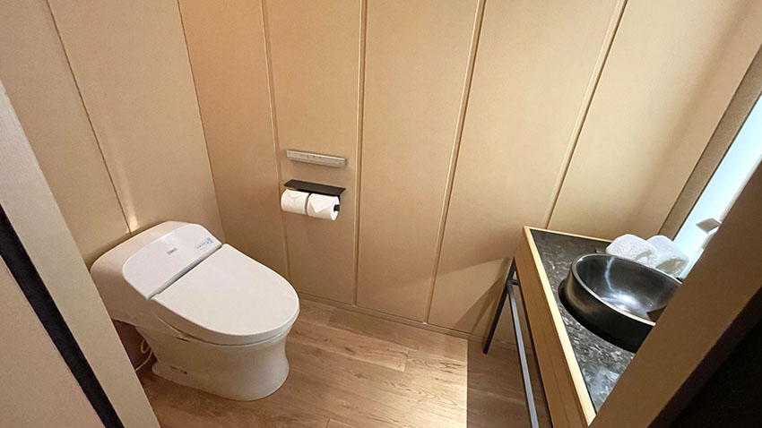 中禅寺湖ビュースイートのトイレ|リッツカールトン日光