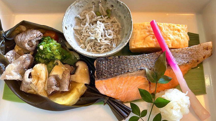 リッツカールトン日光の朝食(インルームダイニング)