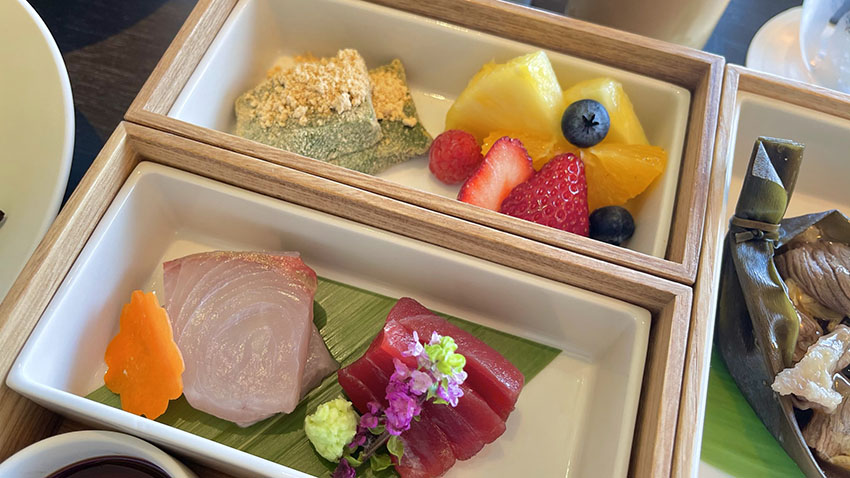 リッツカールトン日光の朝食(インルームダイニング)