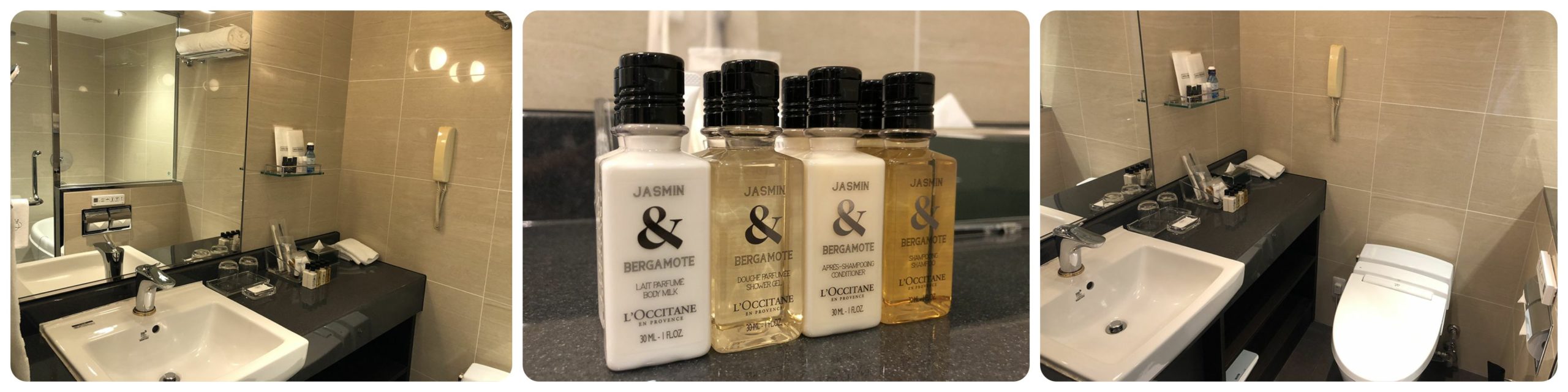 ロイヤルパークホテル|エグゼクティブフロア|アメニティはロクシタン