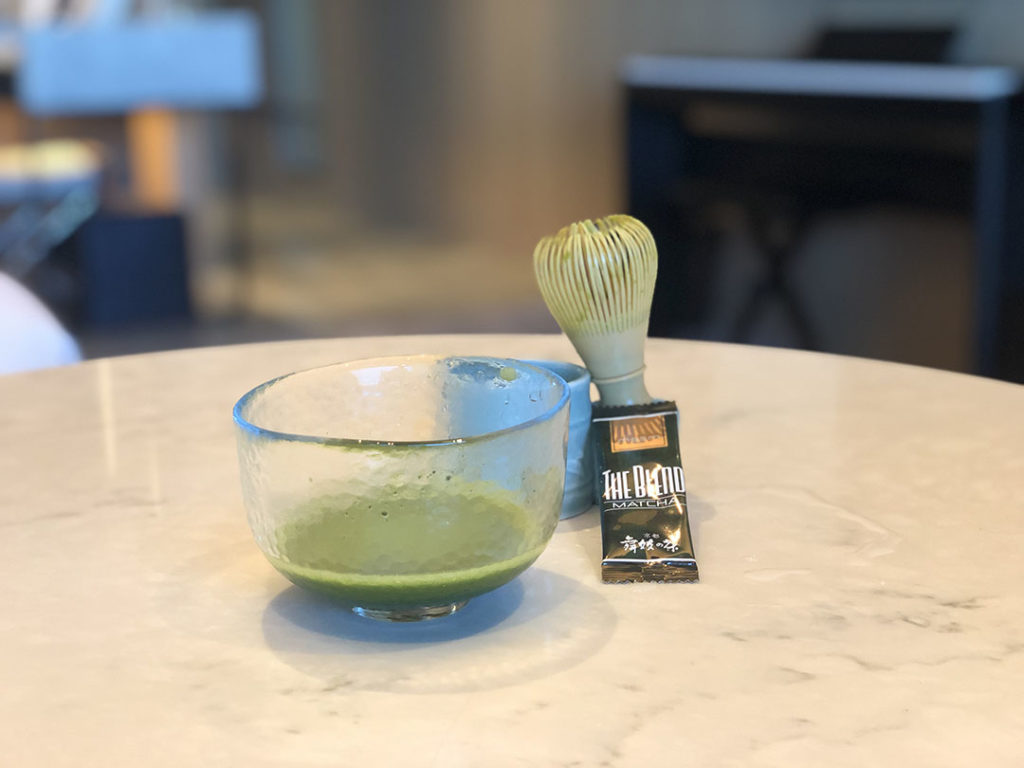 メズム東京｜客室の抹茶