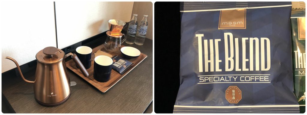 メズム東京｜客室の猿田彦コーヒー
