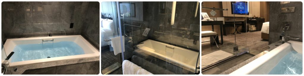 メズム東京のバスタブ