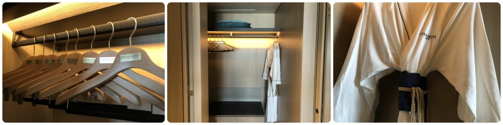 メズム東京｜客室クローゼット