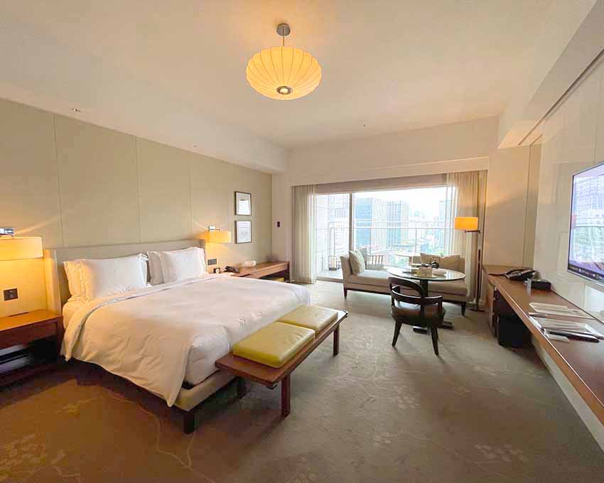 パレスホテル東京宿泊記|クラブデラックスルームwithバルコニー