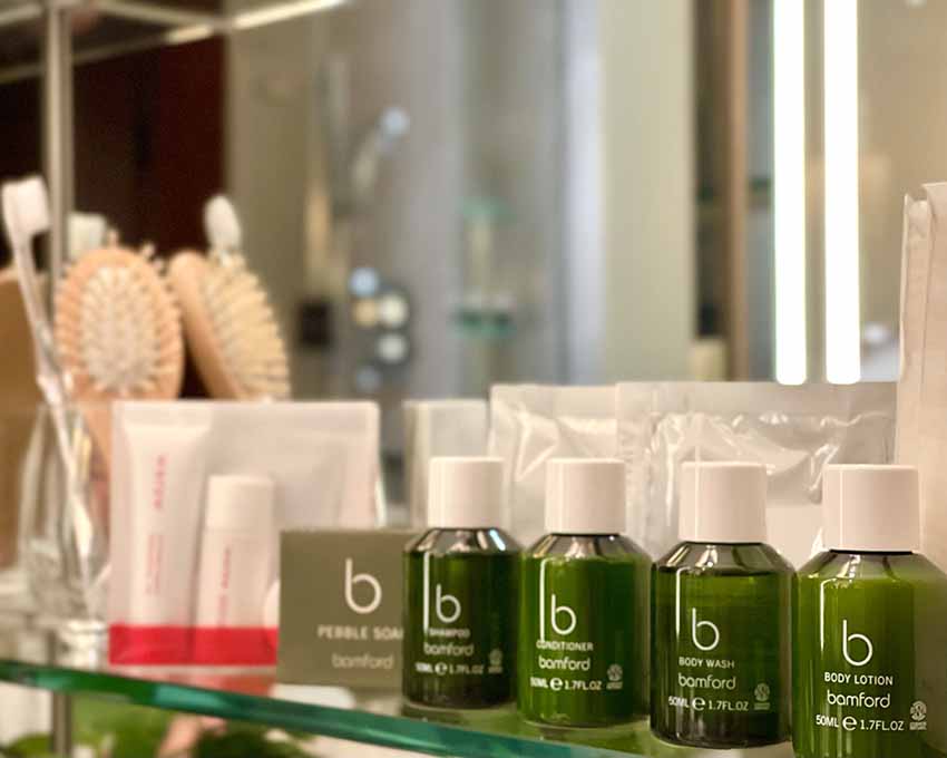 パレスホテル東京宿泊記|クラブデラックスルームwithバルコニー|バスルーム