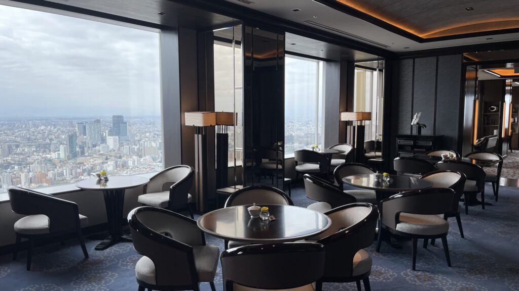 リッツカールトン東京のクラブラウンジ