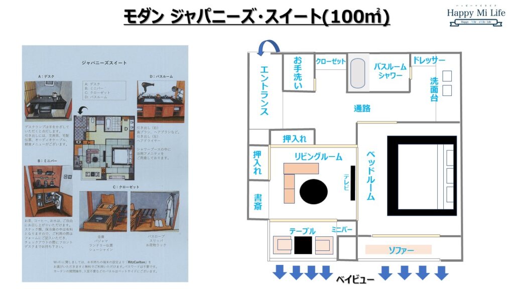 モダンジャパニーズスイート｜リッツカールトン東京