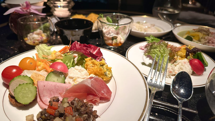 リッツカールトン東京宿泊記|クラブラウンジ