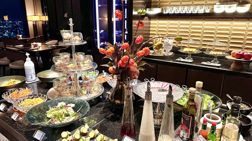 リッツカールトン東京宿泊記|クラブラウンジ