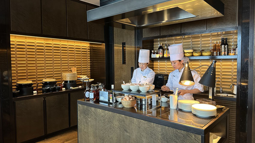 リッツカールトン東京クラブラウンジ｜朝食