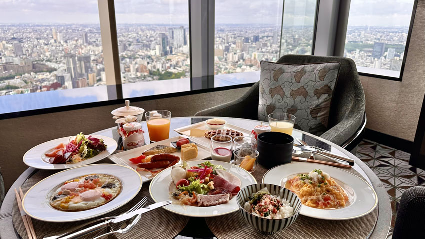 リッツカールトン東京クラブラウンジ｜朝食