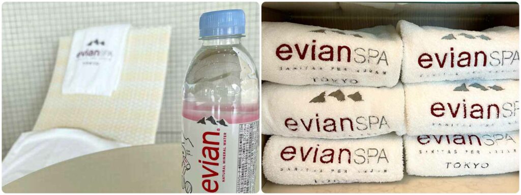 パレスホテル東京宿泊記|エビアンスパ